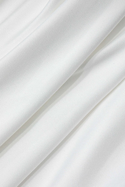 Sofia | Elegantes Bandeau-Maxikleid mit Volant-Details – Zeitlose Raffinesse