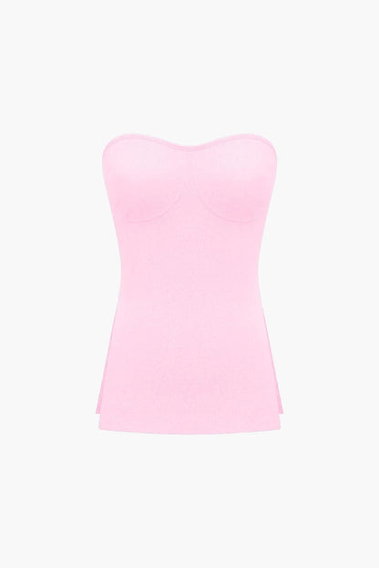 Athena | Elegantes Zweiteiler-Set mit Bustier-Top & Shorts