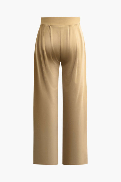 Luna | Elegantes Zweiteiler-Set mit Crop-Top & Palazzo-Hose