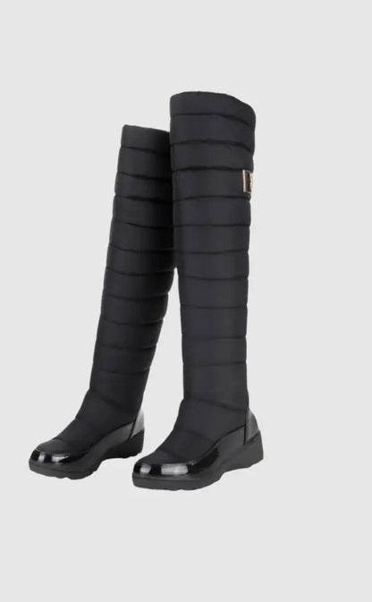 Anastasia | Warme Schicke Overknee Stiefel