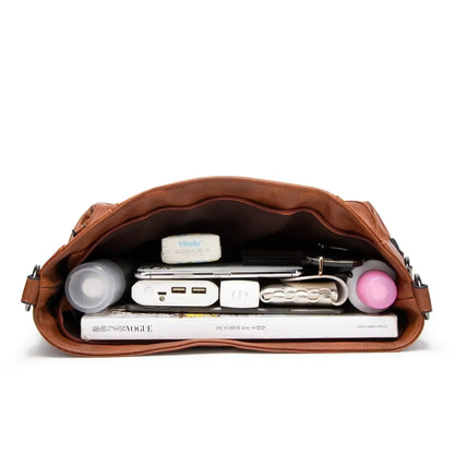 Frida | Lässige Ledertasche