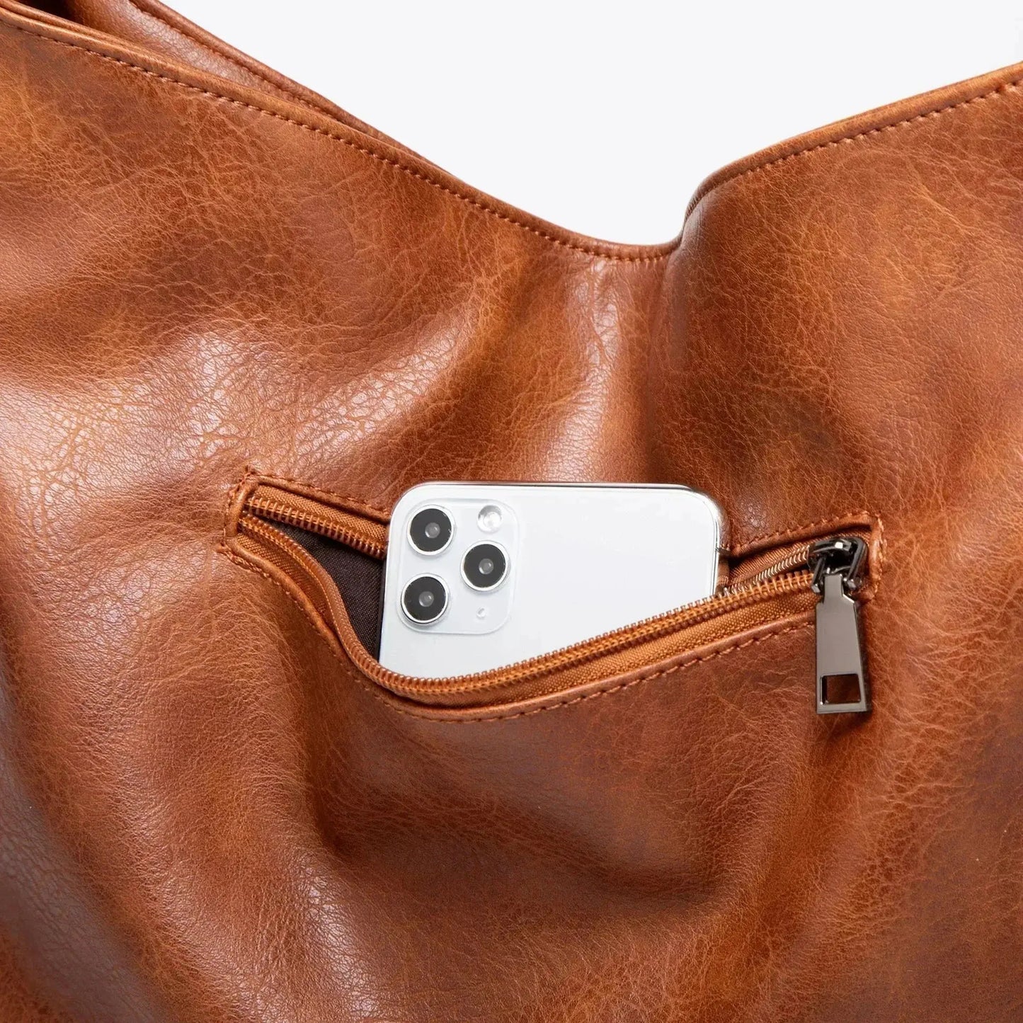 Frida | Lässige Ledertasche