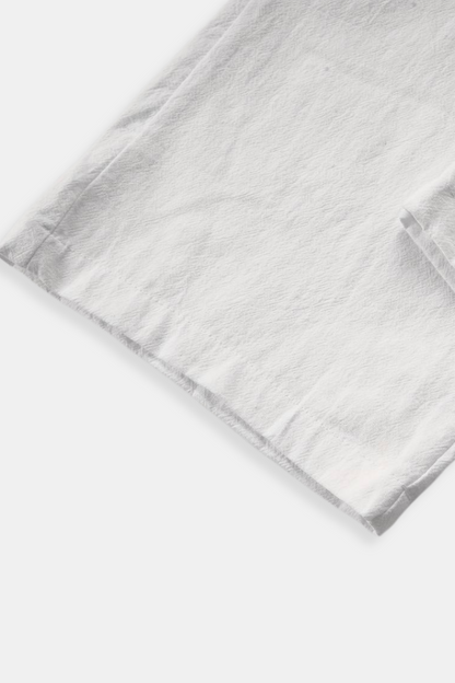 Herren-Loungebundhose in Weiß – Komfort trifft Minimalismus