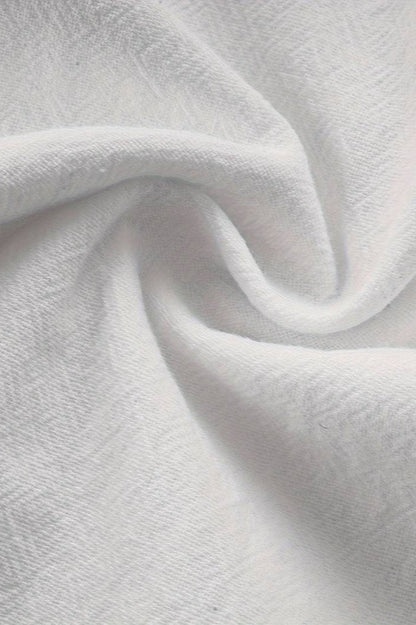 Herren-Loungebundhose in Weiß – Komfort trifft Minimalismus