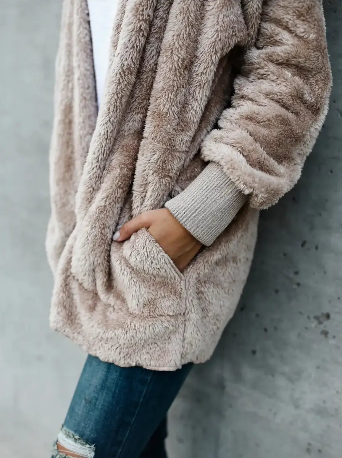 Lia | Warme Teddy Fleecejacke