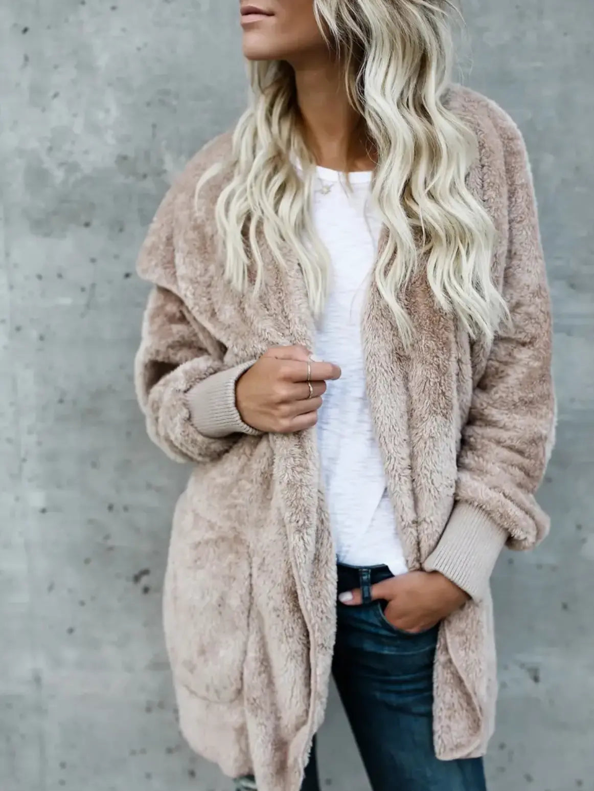 Lia | Warme Teddy Fleecejacke