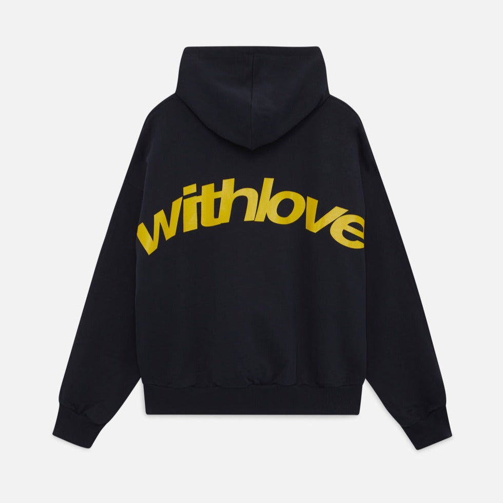 Oversized Hoodie mit „With Love“-Print