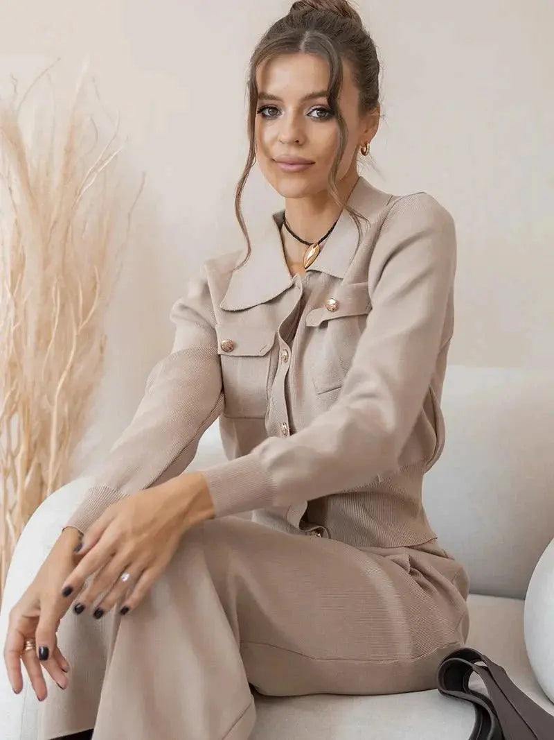 Candace | Elegantes Blazer & Rock Set - Für die selbstbewusste Professional