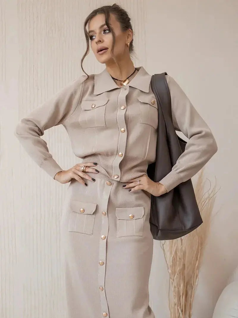 Candace | Elegantes Blazer & Rock Set - Für die selbstbewusste Professional