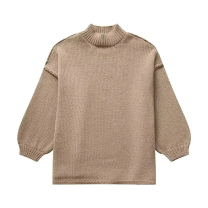 Jana | Gemütlicher Übergroßer Herbstpullover