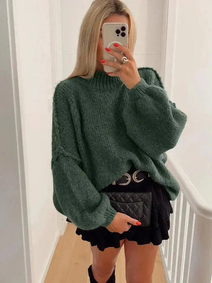Jana | Gemütlicher Übergroßer Herbstpullover