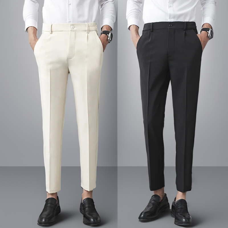 Tim | Elegante Herren Hose in Elfenbein Zeitloses Design & Perfekte Passform