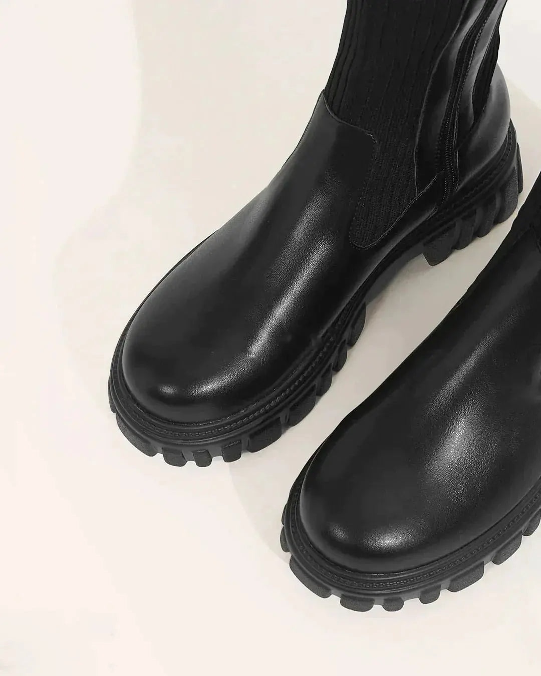 Charlotte | Stretch Strickstiefel