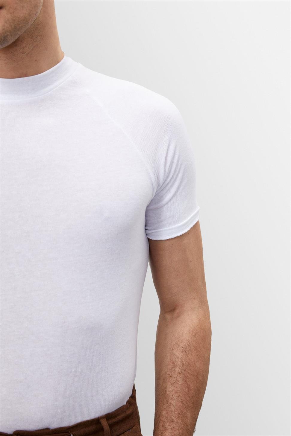 Joachim | Klassisches Slim-Fit Weißes T-Shirt für Herren
