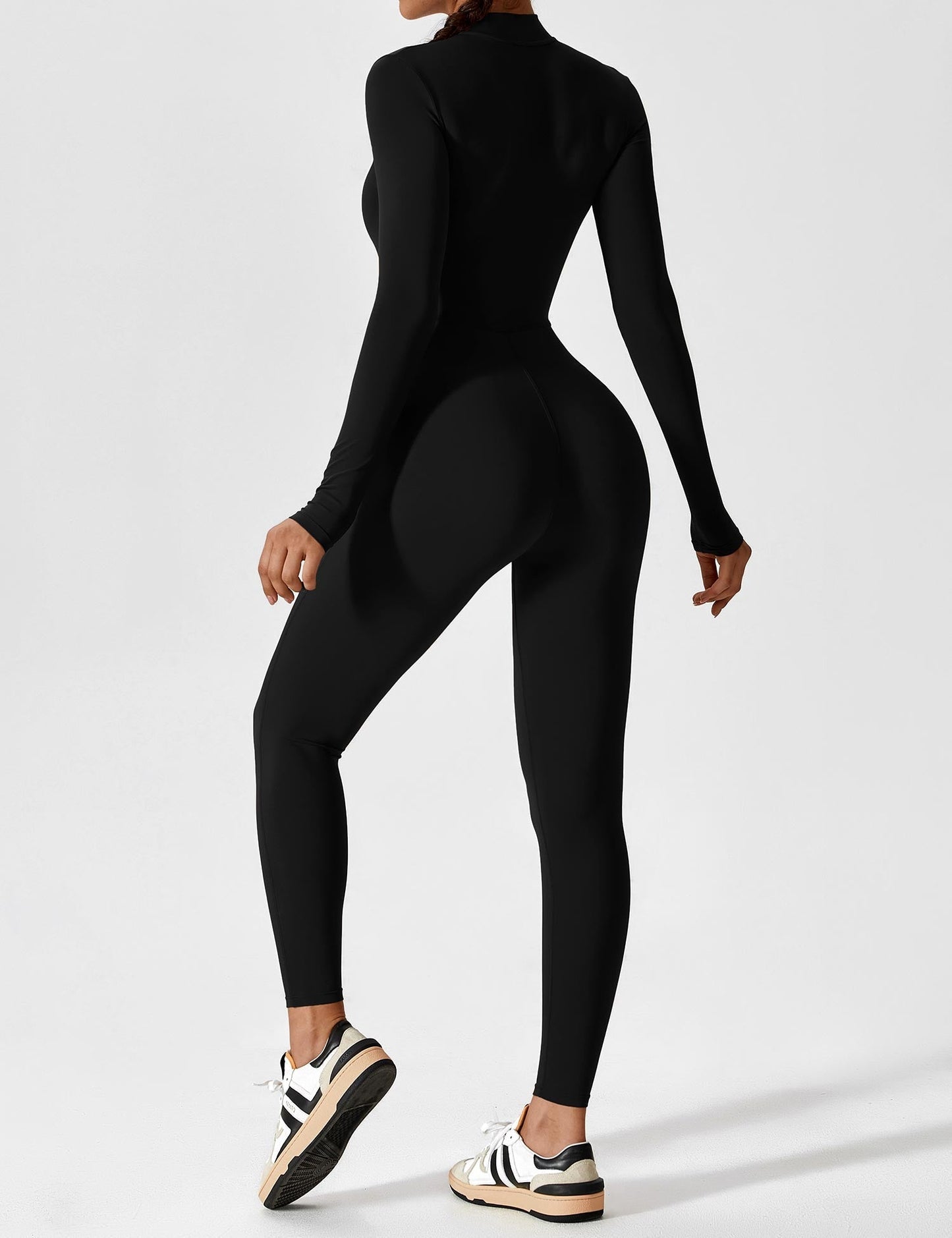 Lina | Nahtloser Full-Zip Bodysuit