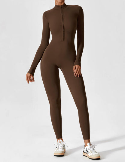 Lina | Nahtloser Full-Zip Bodysuit