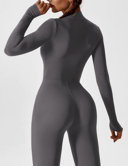 Lina | Nahtloser Full-Zip Bodysuit