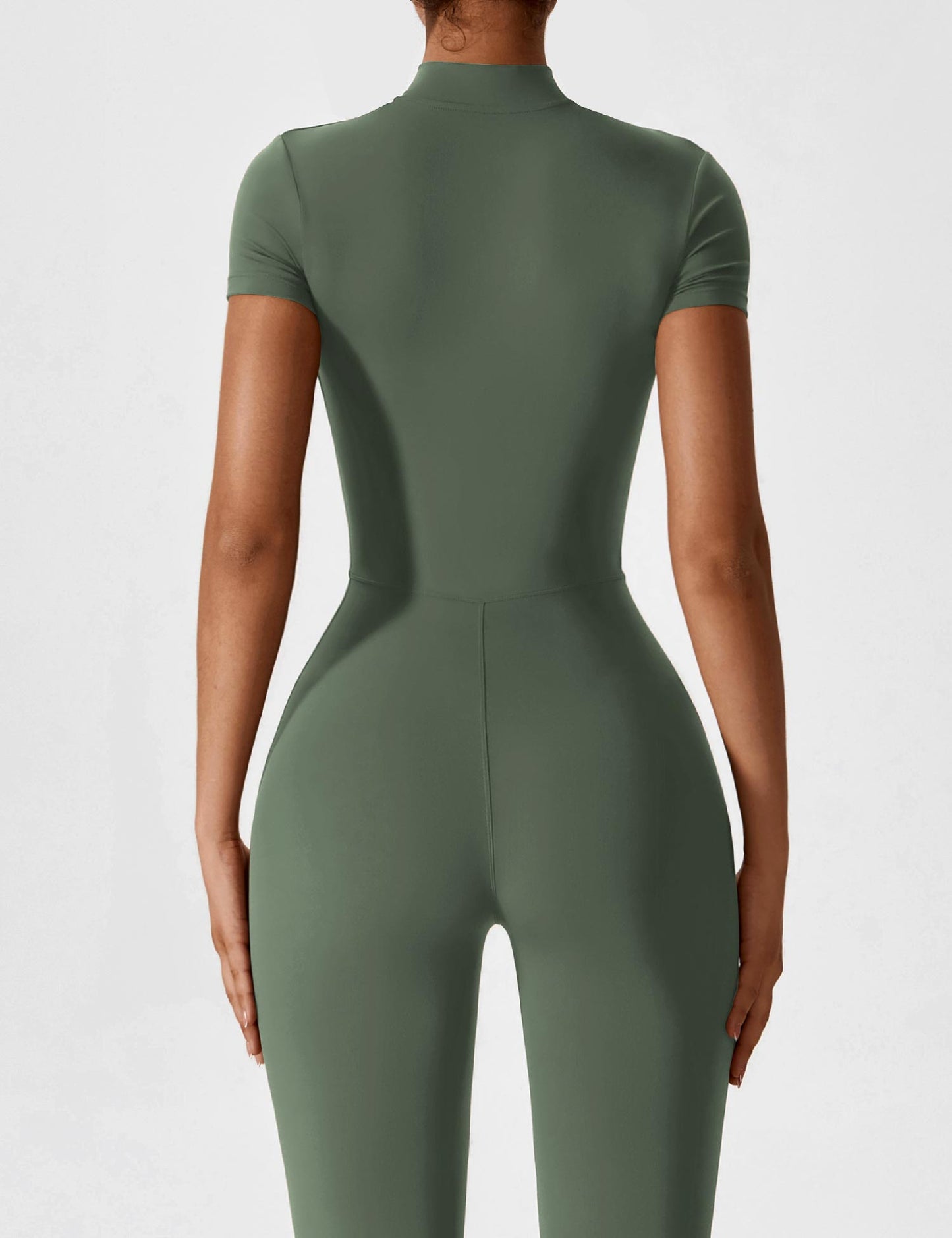 Lina | Nahtloser Full-Zip Bodysuit
