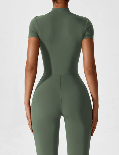 Lina | Nahtloser Full-Zip Bodysuit